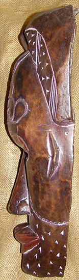 Tikar Mask 17 Left Angle