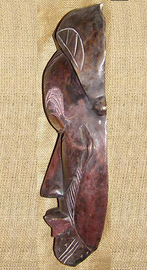 Tikar Mask 18 Left Angle