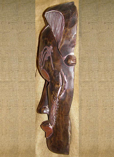 Tikar Mask 19 Left Angle