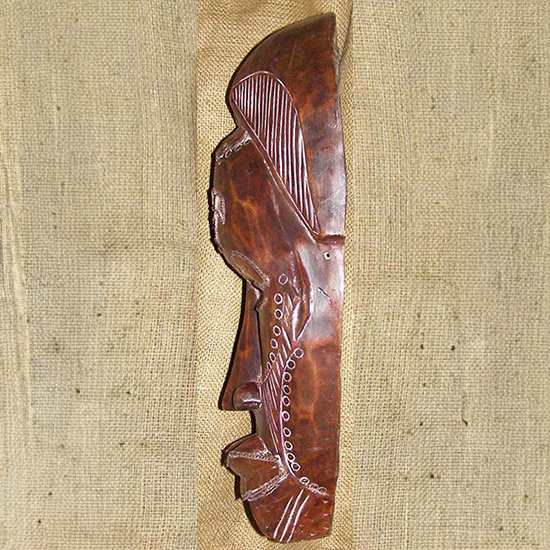Tikar Mask 2 Left Angle