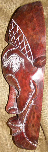 Tikar Mask 3 Left Angle