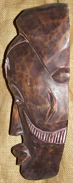 Tikar Mask 7 Left Angle