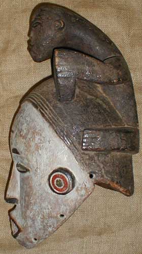 Makonde Mask 1 Left Angle