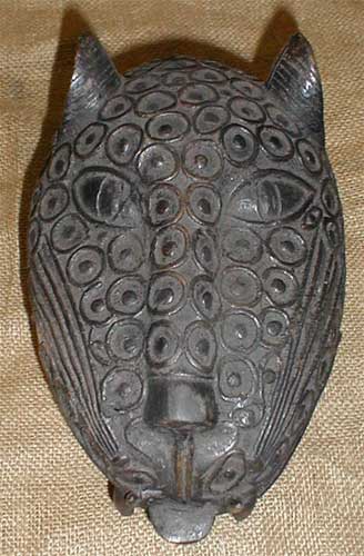 Nigerian Bronze Leopard front