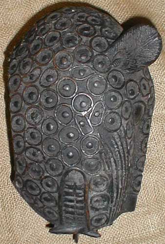 Nigerian Bronze Leopard Left