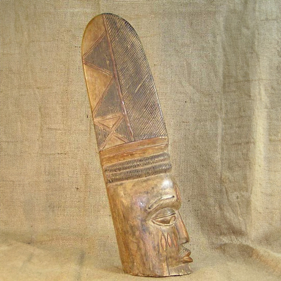Yoruba Mask Right Side