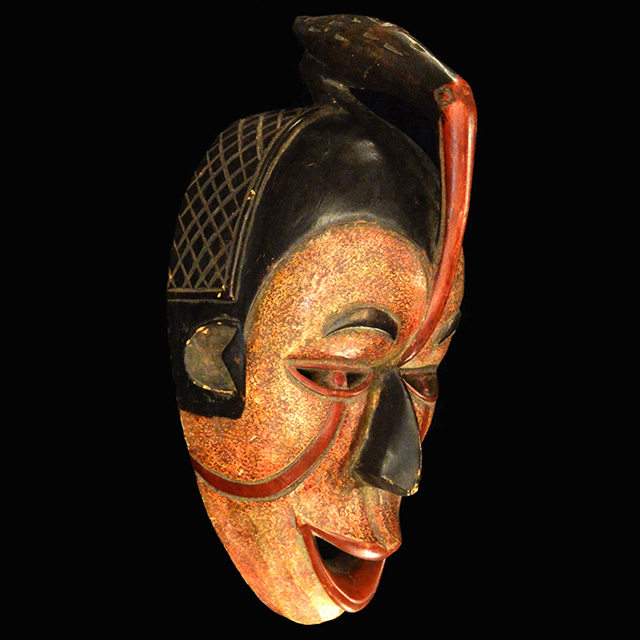 African Yoruba bird mask 31 