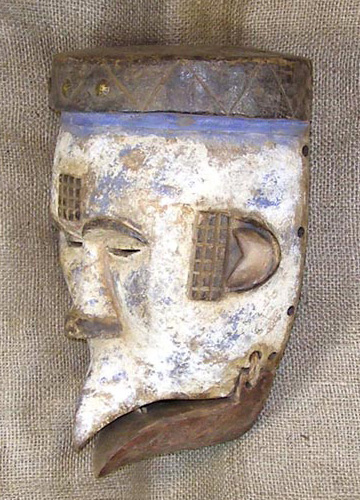 Yoruba Mask 17 Left Side