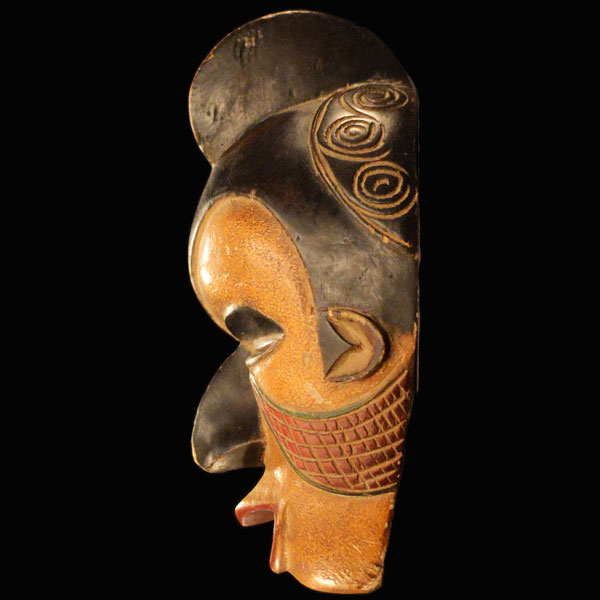 Yoruba Mask 3 left side