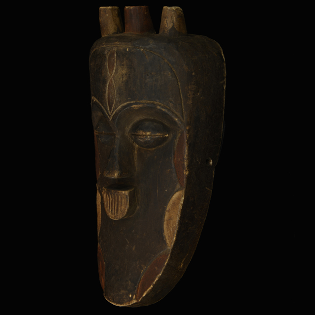Yoruba Mask 24 Left Angle