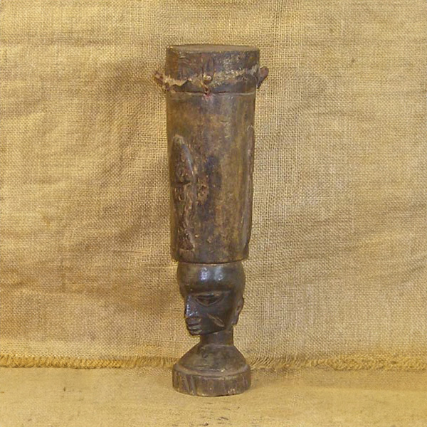 Yoruba Drum 1 Left Angle