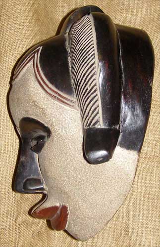 Yoruba Mask 8 Left Angle