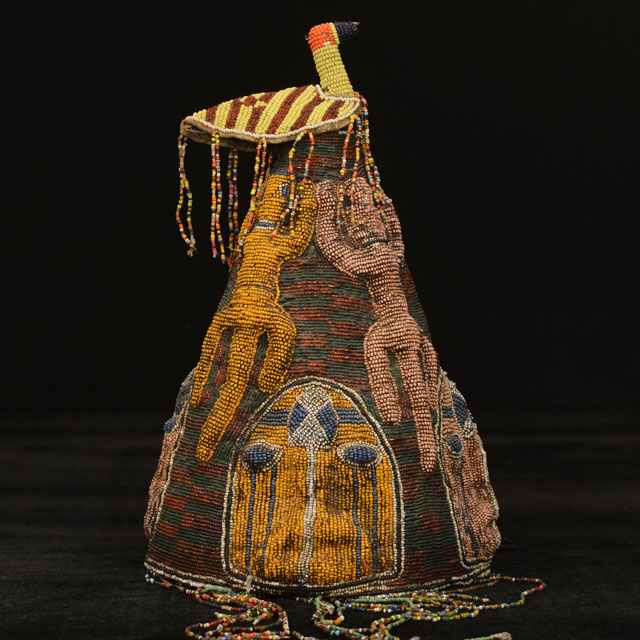 African Yoruba king's crown 