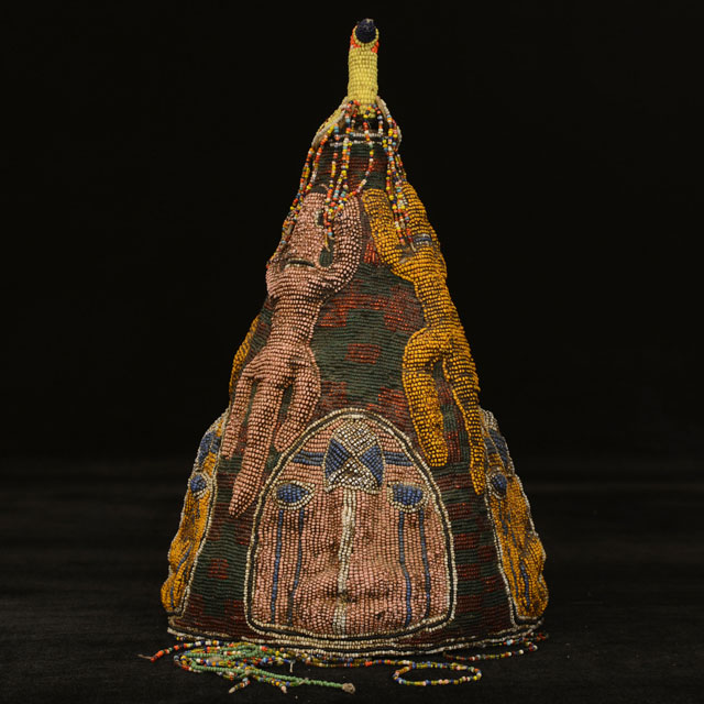 African Yoruba king's crown 