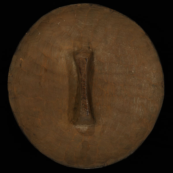 Zulu Shield 15 back - Click for a more detailed view of this African Shield. Zulu Shield 15