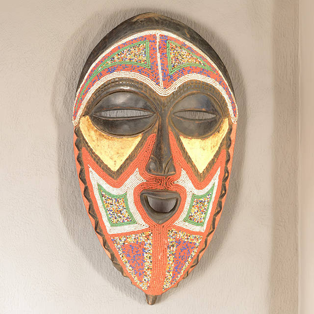 African Luba mas from Congo