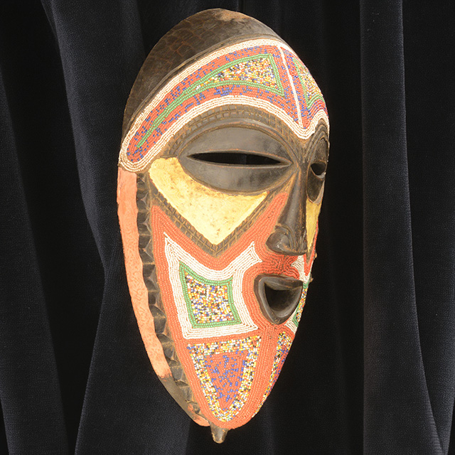 African luba mask 