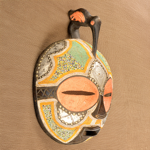 African luba mask 