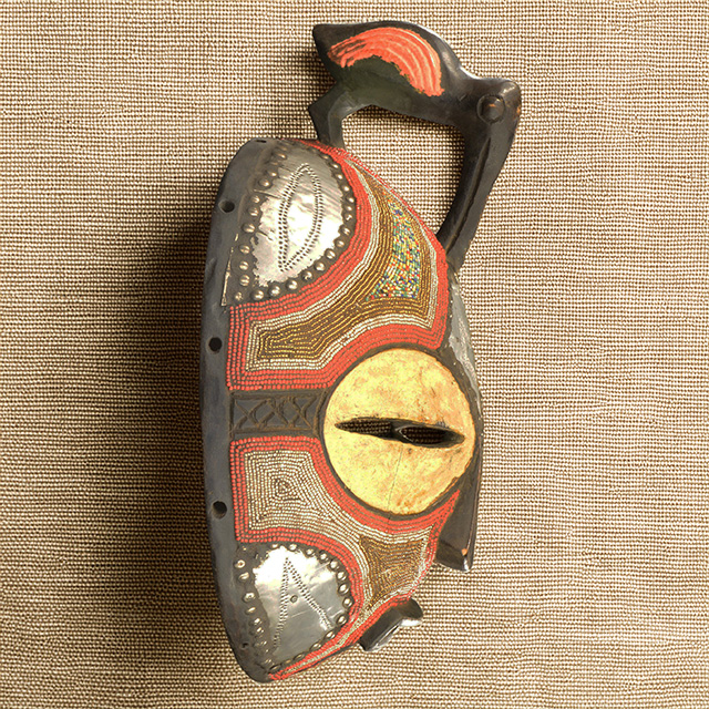 African luba mask Right Side